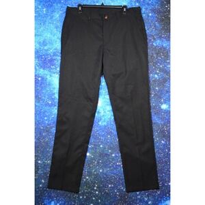 Extracurricular Pants Mens‎ 34x32 Black Chino Slim Fit Tapered Performance Golf